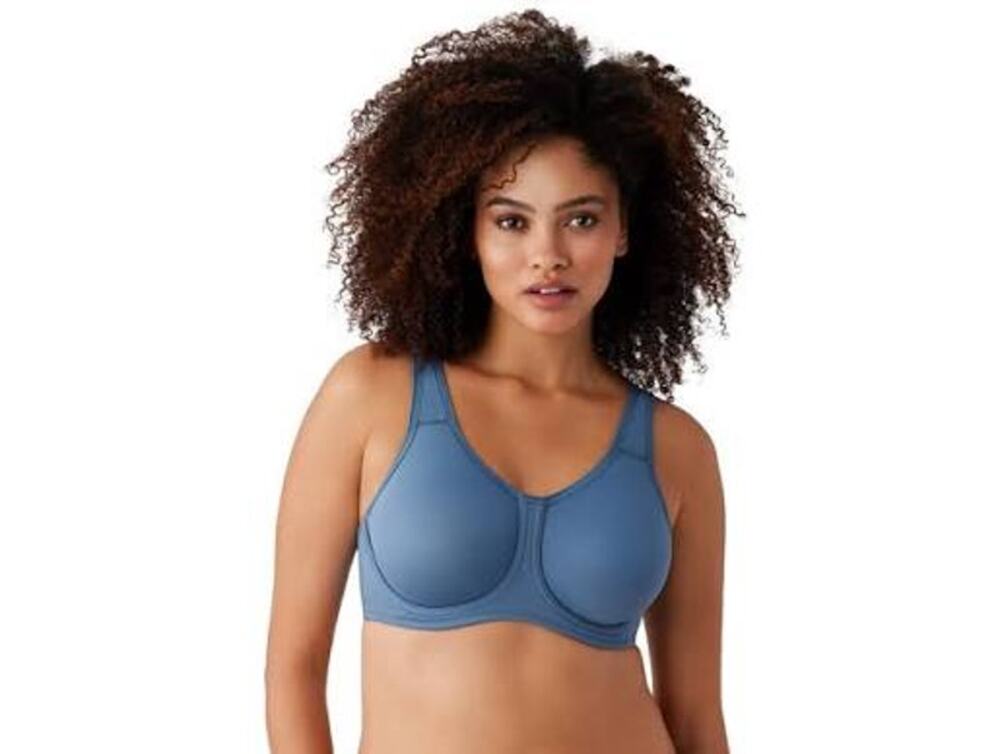 Wacoal - Set of 2 Simone Underwire Sports Bras- 855170 -Blue and Gray-42D